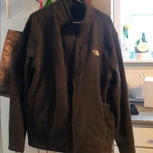 Men’s north face fleece zip